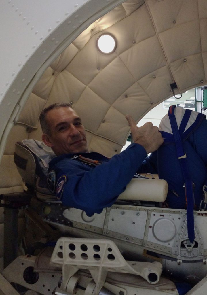 Walter Villadei addestramento spazio